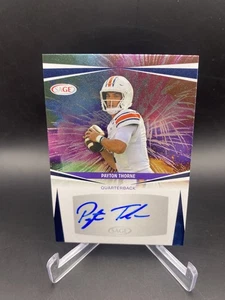 Payton Thorne 2025 SAGE HIT BLUE Auto Autograph RC Rookie Auburn #A-PT - Bild 1 von 2