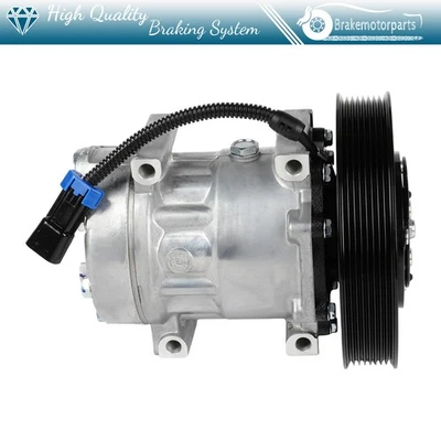 AC Compressor w/ Clutch For Mack LEU MRU 10.8L For Volvo VHD 12.8L 2008-2015 - Image 1 of 4