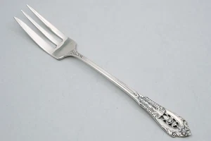 Rose Point by Wallace Sterling Silver 6 1/8" Cake Fork(s) ~24g No Monogram - Picture 1 of 4