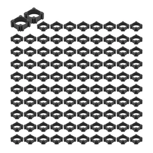 100 Pezzi 18650 Cella Litio Cilindrica Batteria Custodia Supporto F9780 - Foto 1 di 7