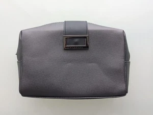 BVLGARI Parfums Luxury Toiletry Bag – Black Graphite Travel Dopp Kit - Picture 1 of 9