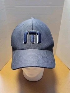 Gorra de golf Travis Mathew gris bordada ajuste flexible talla L-XL - Imagen 1 de 6