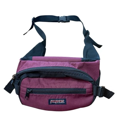 Riñonera Jansport unisex bandolera vintage EE. UU. vacaciones senderismo camping disfraz Foto 1 de 4