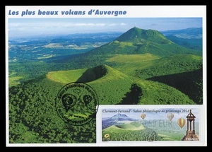 FRANCE 2014 Carte Maximum Card ATM LISA - Salon Philatélique Printemps volcano - Imagen 1 de 1