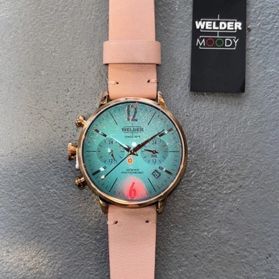 Reloj para mujer Welder Moody WWRC100 tono malva/rosa oro rosa nuevo ¡Sin caja leer! Foto 1 de 4