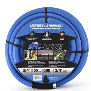 10010016 BluBird BluBird AG-Lite Rubber Hot & Cold Water Hose; 3/4" x 100' - Picture 1 of 1