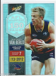 2013 Champions AFL Milestone Game (MG5) Nathan VAN BERLO Adelaide - Bild 1 von 1