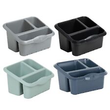 Large Kitchen Sink Washing Up 3 Compartments Tidy Caddy Storage Organiser Home