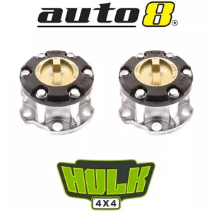 Pair of Free Wheel Hubs for Toyota Landcruiser HDJ79R 4.2L Diesel 1HD 1999-2007 - Bild 1 von 1