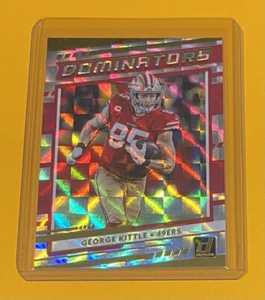 2020 Donruss George Kittle DOMINATORS HOLO FOIL San Francisco 49ers #D-GK 🔥 - Picture 1 of 3
