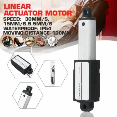 DC 12V 19.2N Mini Mirco Electric Linear Actuator 0.4" 0.8" 1.2" 2" 4" for Robot - Image 1 of 4