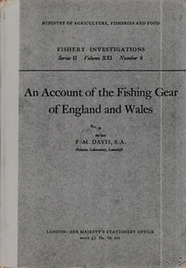 An Account Of The Fishing Gear In England And Wales - 1958 MAFF Hardback - Picture 1 of 3