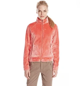 White Sierra Women’s Halifax Fleece Jacket Dark Coral Size: Small - Picture 1 of 3