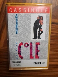 Natalie Cole Wild Women Do Cassette Single Yellow 1991 Aus Edition Pretty Woman - Picture 1 of 8
