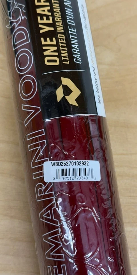 DeMarini Voodoo One BBCOR WBD2527010 Baseball Bat - 32" 29 oz.