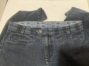 BANDOLINO MISSY Size 8 Capris Jeans Dark - Picture 1 of 5