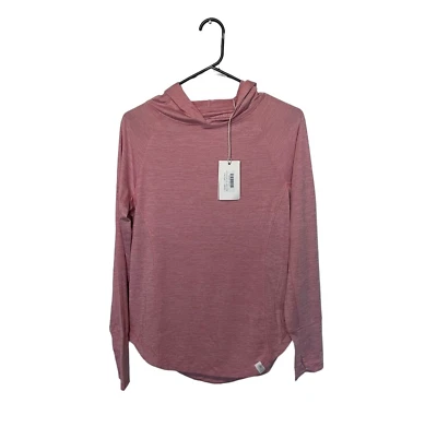 Fish Hippie Hoodie Womens XS Extra Small Pink Performance Fishing Outdoor NEW - Image 1 of 4