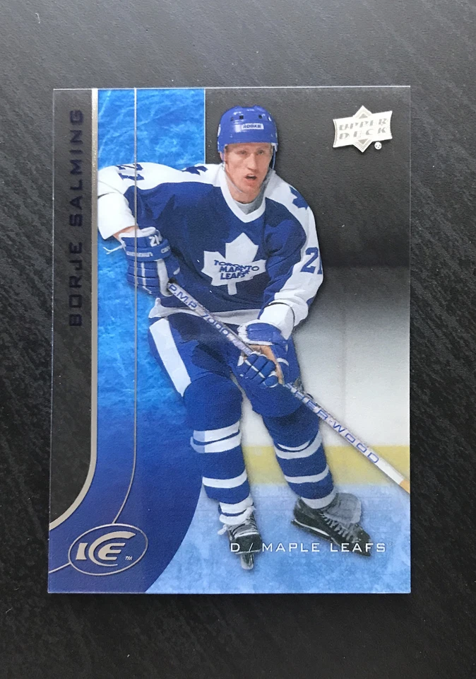 2015-16 Upper Deck UD Ice #87 Borje Salming Toronto Maple Leafs - Image 1 of 2