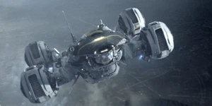 MAQUETTE PROMETHEUS / SPACESHIP PROMETHEUS - Photo 1 sur 9