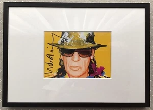 Udo Lindenberg Autogrammkarte original signiert / gerahmt - Bild 1 von 7