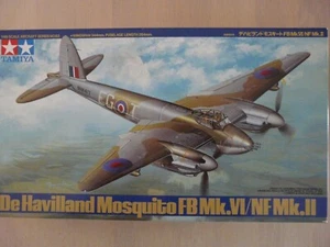 Maquette Avion TAMIYA 1/48 Ref 61062 De Havilland Mosquito FB.MkIV/NF.MkII - Photo 1/2