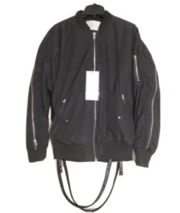 STAMPD Convoy Strap Full-Zip Bomberjacke Herren Gr. 2XL schwarz Mantel Punk 478.00 - Bild 1 von 12