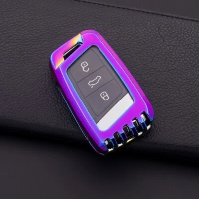 Zinc Alloy Car Key Case Cover Shell Protector for Volkswagen Passat Phaeton Foto 1 de 4