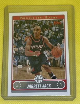 Jarrett Jack 2006-07 Topps #214 Portland Trail Blazers - Image 1 of 2