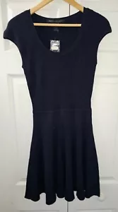 Marc Jacobs Navy Knit Blue Dress, Size S - $368 - Picture 1 of 5