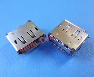 2x Displayport DP Socket Port 20P Female Connector Replacement Part w/ Pole AU - Picture 1 of 1