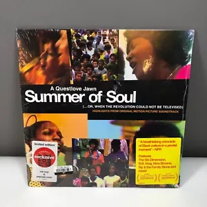 Summer Of Soul - A Questlove Jawn : Soundtrack - Red Vinyl LP Record -Tear/Dent - Picture 1 of 6