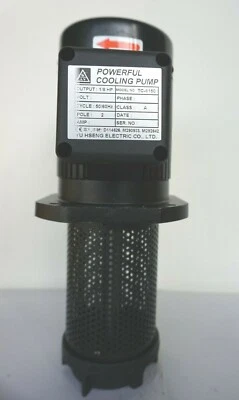 Bomba de refrigerante inmersión para máquina metalúrgica de 1/8 HP 150 mm 6", 3PH 240/480V, 3/8" NPT Foto 1 de 4