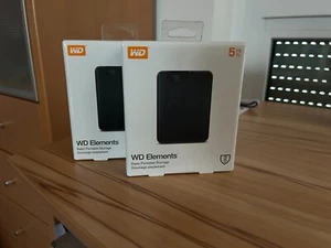 Western Digital Elements 2,5 Zoll 5TB Externe Festplatte (WDBU6Y0050BBK-WESN) - Photo 1/1