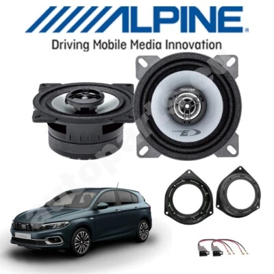 Set 2 Coffers Speakers Rear ALPINE SXE-1025S for Fiat Type II From 2015 - Image 1 of 4