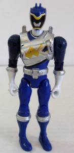 Used Loose Dino Charge 5" Blue Ranger Power Rangers Figure Only Bandai - Picture 1 of 2