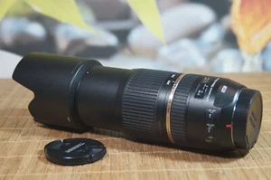 TAMRON SP 70-300 F/4-5-6 DI VC USD LENS. FOR CANON. AS NEW. - Imagen 1 de 19