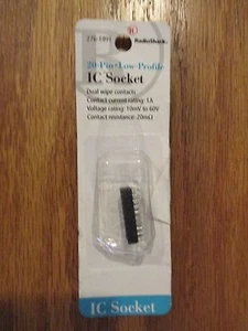 Box of 33 RadioShack 276-1991 20-Pin low profile IC Sockets - Picture 1 of 1