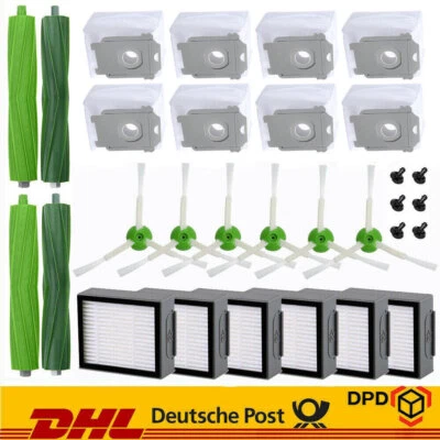 Ersatz Filter Bürste Staubsaugerbeutel Für iRobot Roomba i7 i7+ i8 Plus E5 E6 E7 - Bild 1 von 4