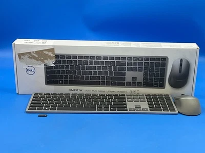 Dell KM7321W Wireless Keyboard and Mouse KM7321WGY-US ✅❤️️✅❤️️ - Image 1 of 4