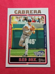 2004 Orlando Cabrera Topps #15 World Series Commemorative  - Bild 1 von 2