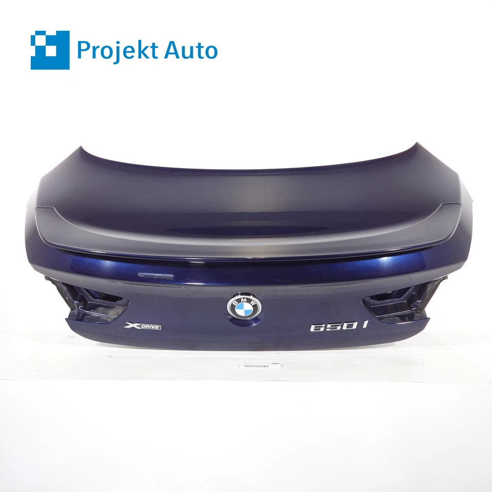 13-19 OEM BMW Trunk Lid X10 Tanzanite Blue Metallic M6 640i 650i Gran Coupe F06 - Imagem 1 de 4