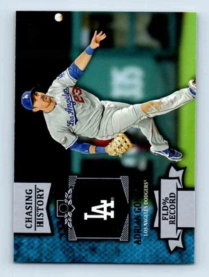 2013 Topps Chasing History Adrian Gonzalez Los Angeles Dodgers #CH-66 - Image 1 of 2