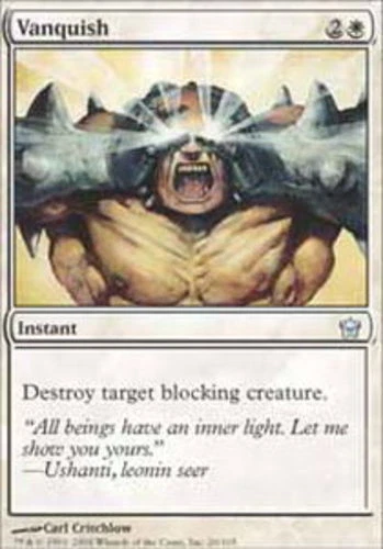 MTG magic cards 2x Vanquish Fifth Dawn Light Play, English - Image 1 of 1