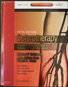 SCLEROTHERAPY Expert Consult by Mitchel P. Goldman 5th Ed. HC - SEALED NEW - Foto 1 di 3