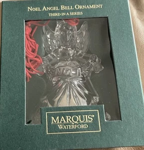 Marquis Waterford Noel Engel Glocke Ornament Weihnachten 3. Serie Neu & Selten - Bild 1 von 3