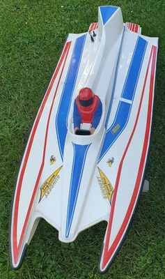 VELLDEN 20 Hydro-Speedboot – GfK, Multiplex Sender COMPI 90, 40 MHz - Bild 1 von 4