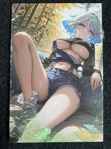 Matchmaker 2 Spicy Waifu NSFW A5 Size Card Board Furina Genshin Impact Jeans - Bild 1 von 3