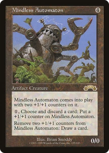 Mindless Automaton (REGULAR) x1 - MTG Exodus EXO #135 - Picture 1 of 1