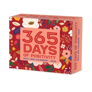 365 Days of Positivity 2026 5.4" x 6.2" Box Calendar - Picture 1 of 6