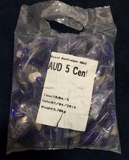 2016 5c 50 Anniversary Of Decimal Changeover, 40 X 5c Coins Ram Bag, 4.7 Mil...